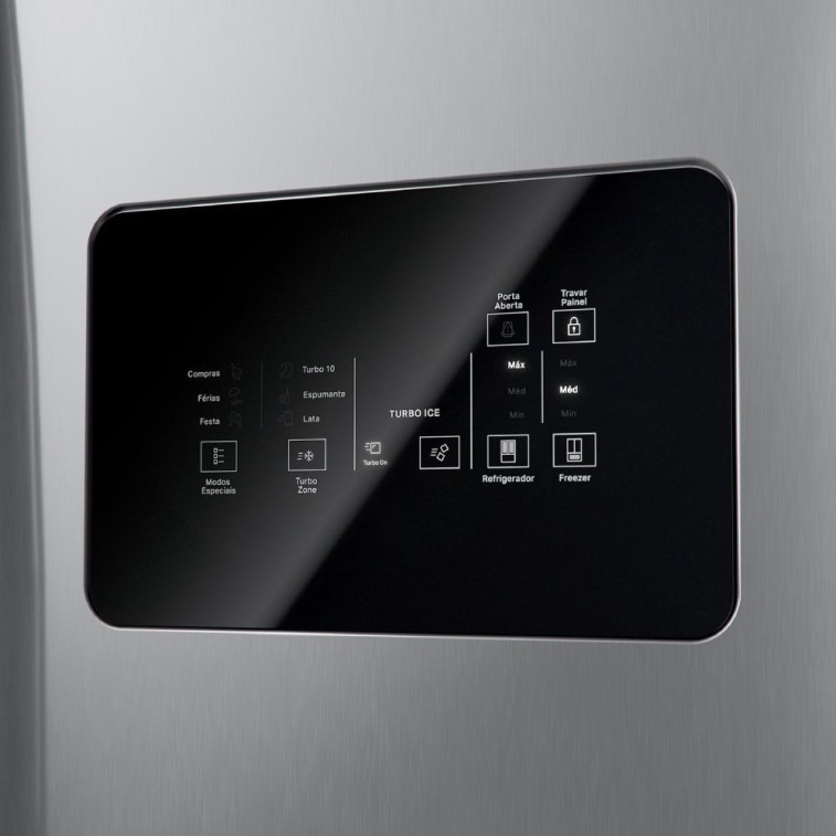 Refrigerador Side Inverse Multidoor Frost Free Inverter 554L Inox